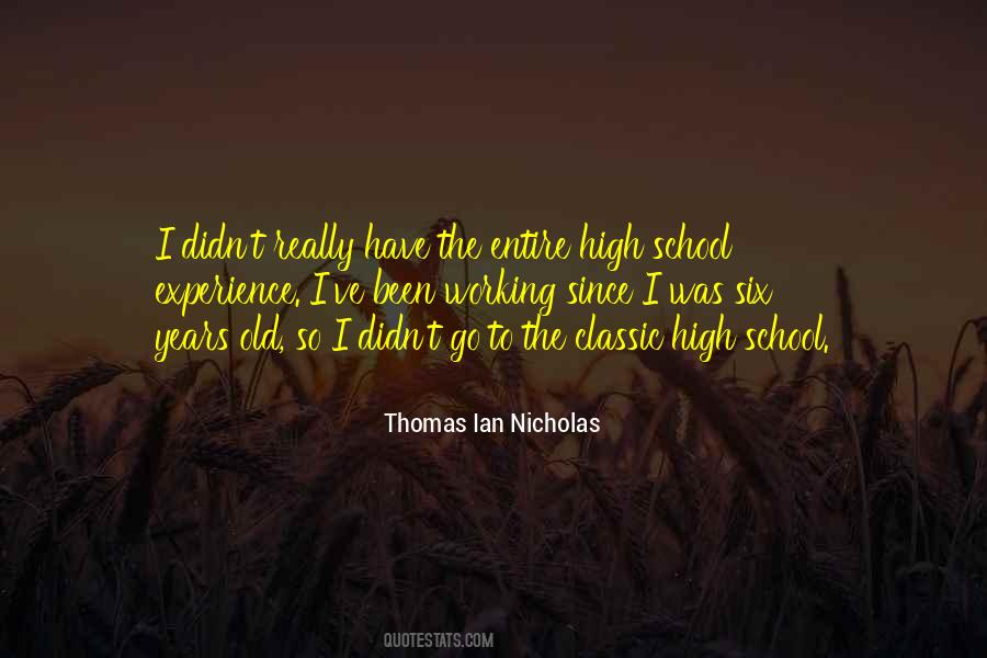 Thomas Ian Nicholas Quotes #242316