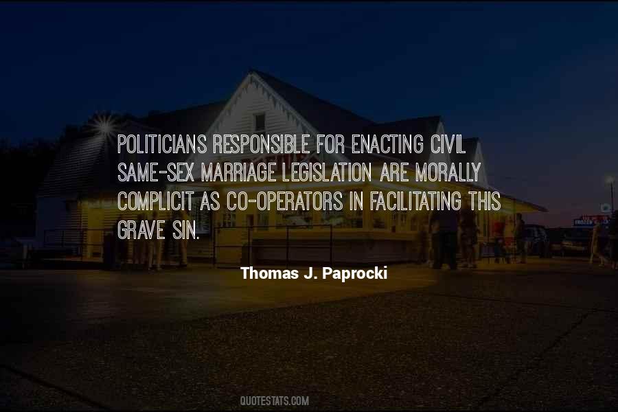 Thomas J. Paprocki Quotes #557998