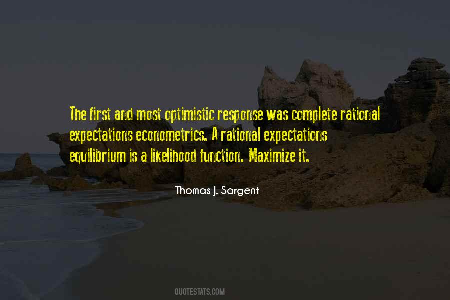 Thomas J. Sargent Quotes #125897