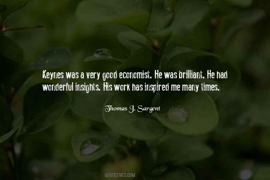 Thomas J. Sargent Quotes #993344