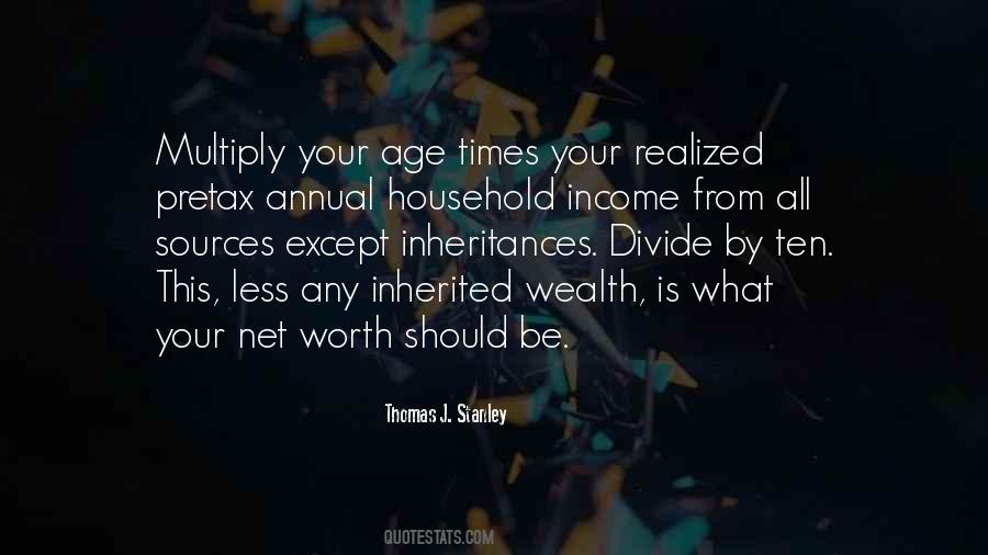 Thomas J. Stanley Quotes #1847197