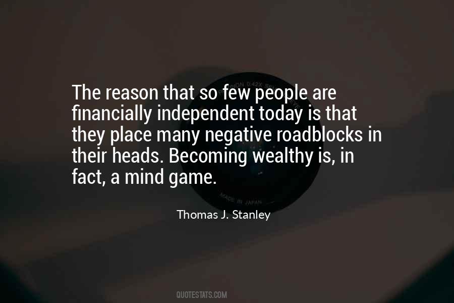 Thomas J. Stanley Quotes #512491