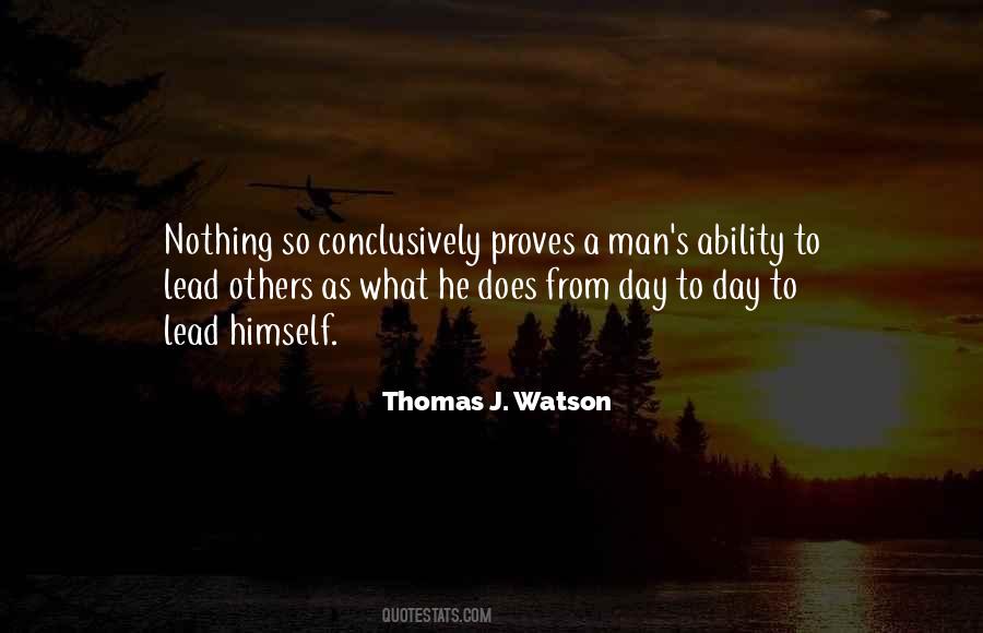 Thomas J. Watson Quotes #1117937