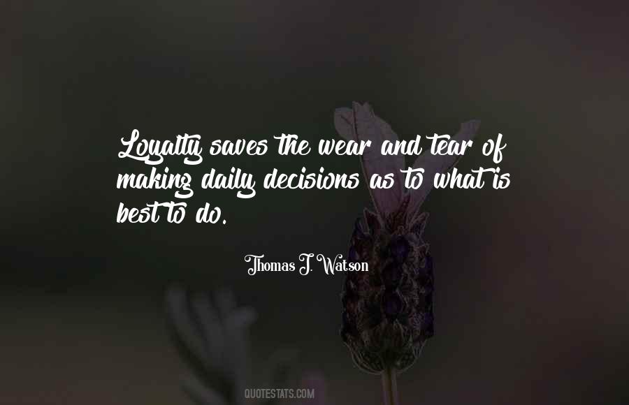 Thomas J. Watson Quotes #1316767