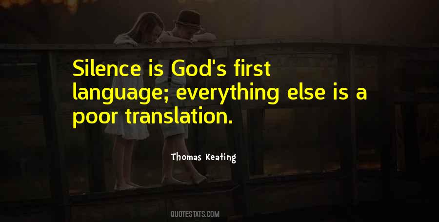Thomas Keating Quotes #1525975