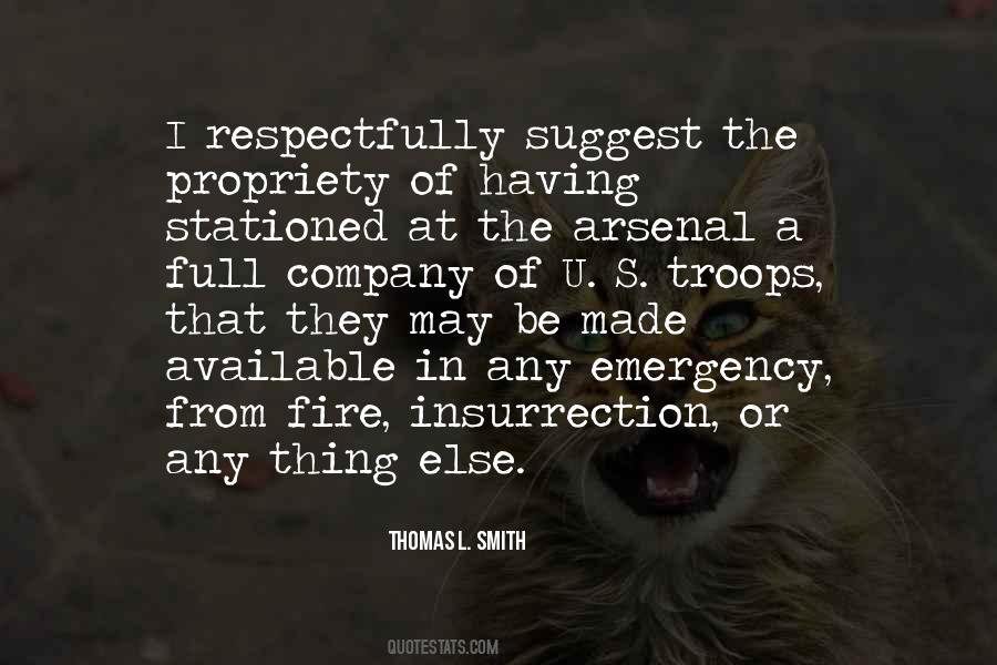 Thomas L. Smith Quotes #1230700