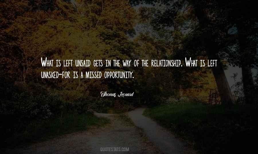 Thomas Leonard Quotes #1282835