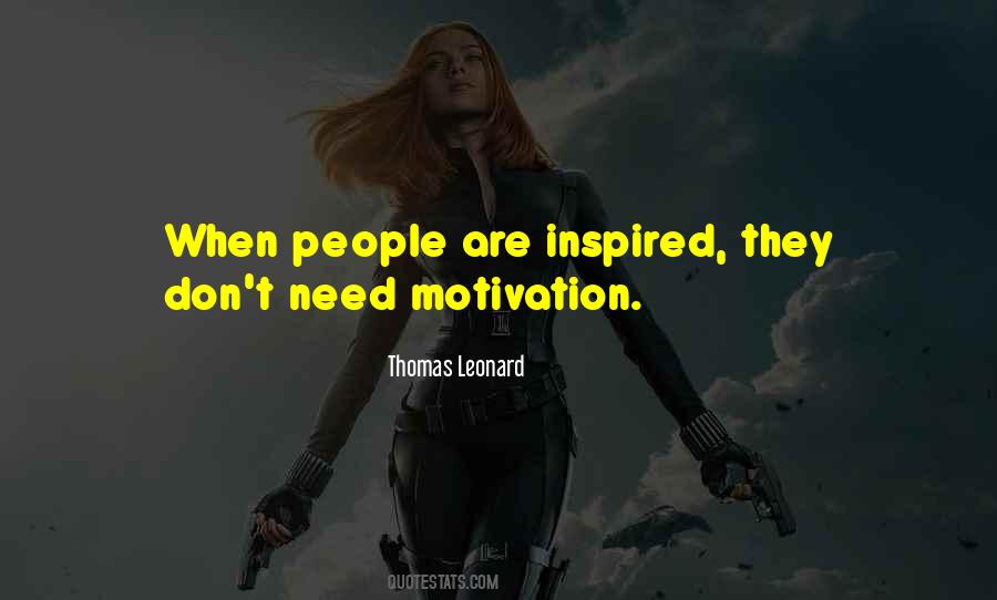 Thomas Leonard Quotes #1573832