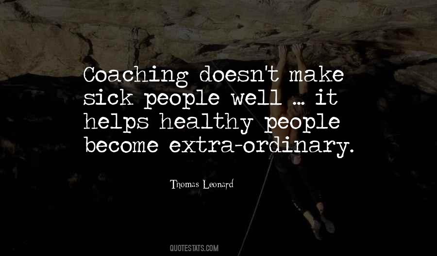 Thomas Leonard Quotes #783959
