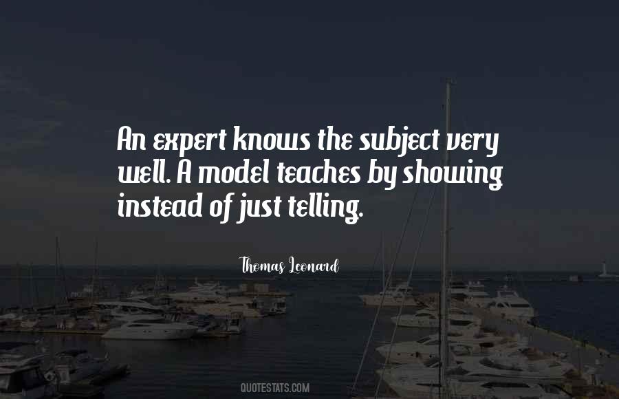 Thomas Leonard Quotes #918933