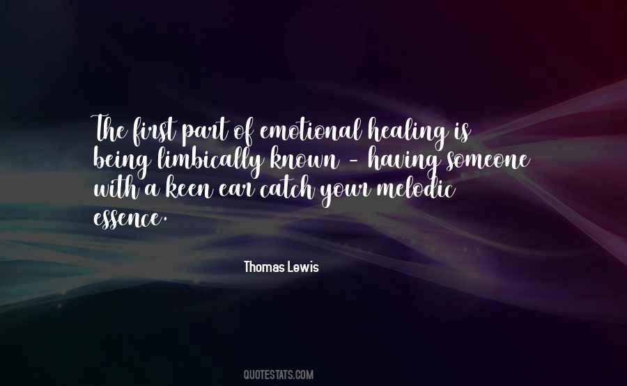 Thomas Lewis Quotes #84567