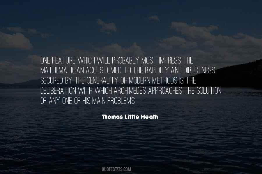 Thomas Little Heath Quotes #522563