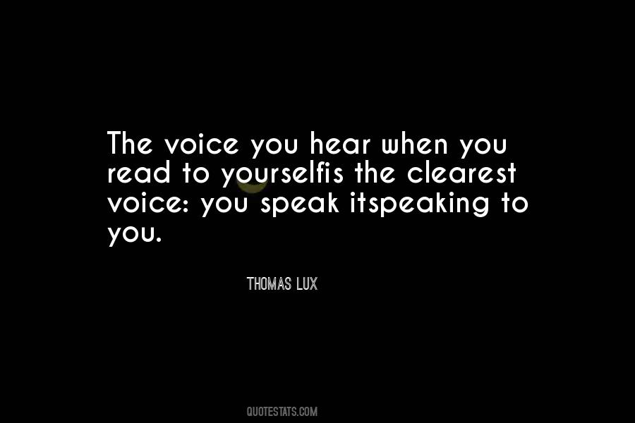 Thomas Lux Quotes #1050221 Thomas Lux Quotes #1050221