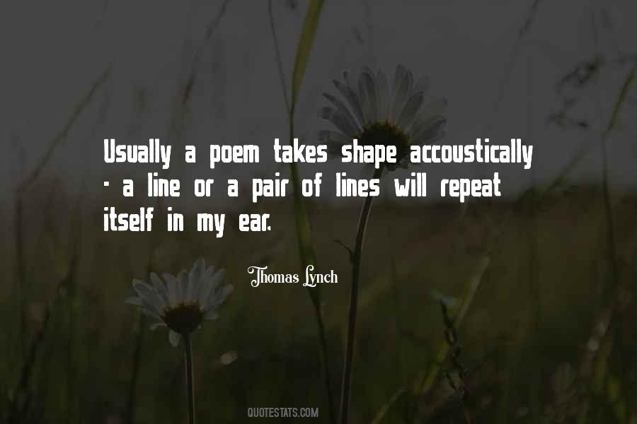 Thomas Lynch Quotes #1253455