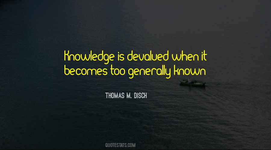 Thomas M. Disch Quotes #977189