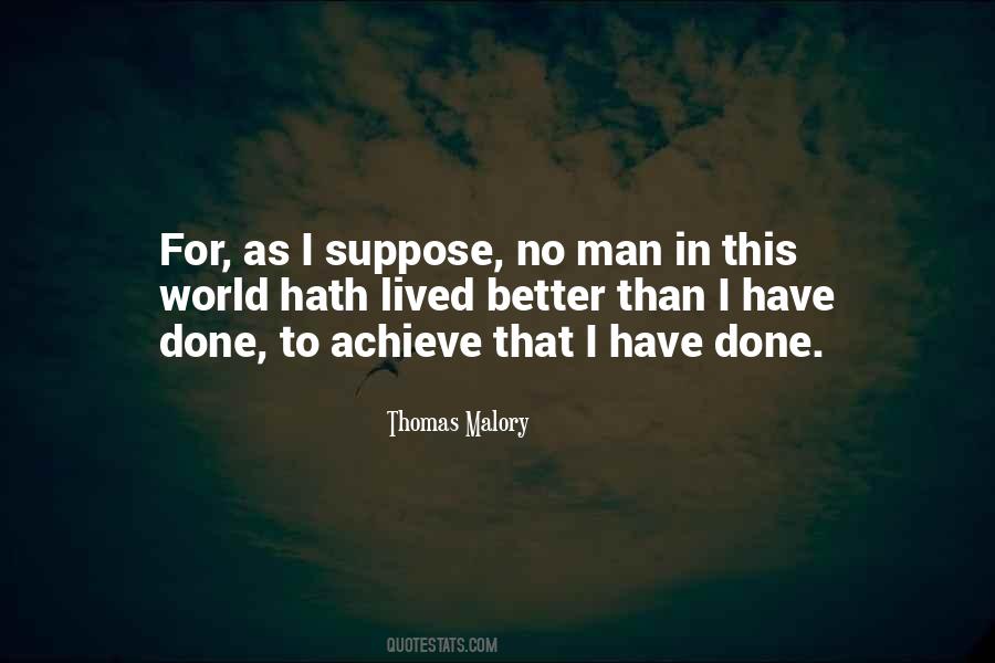 Thomas Malory Quotes #107444