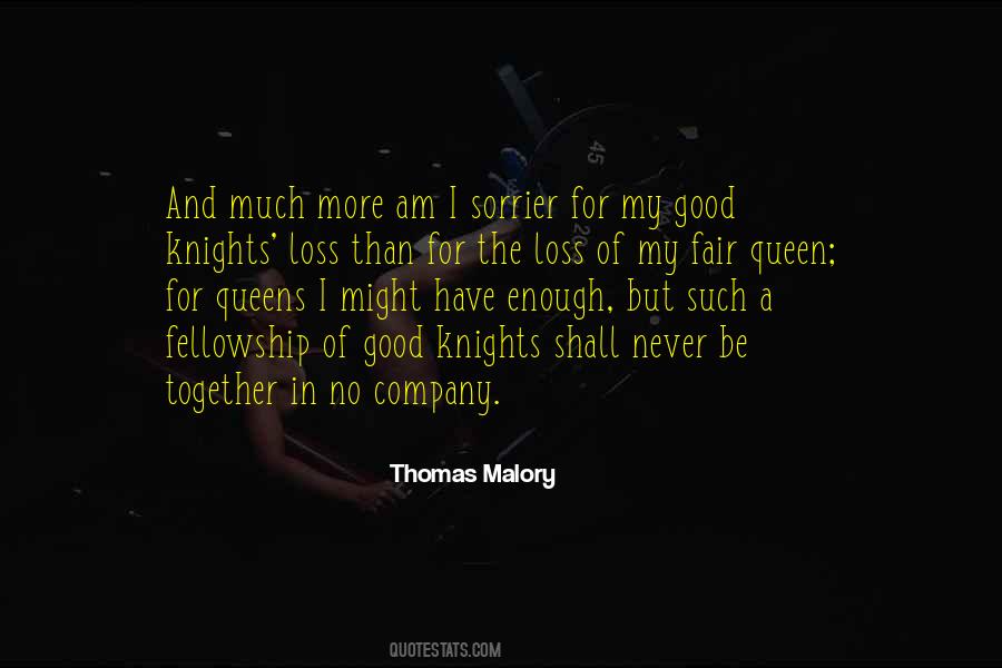 Thomas Malory Quotes #1427831