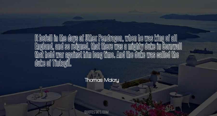 Thomas Malory Quotes #50866