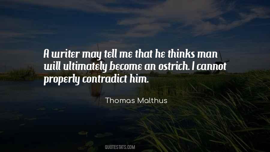 Thomas Malthus Quotes #1061905