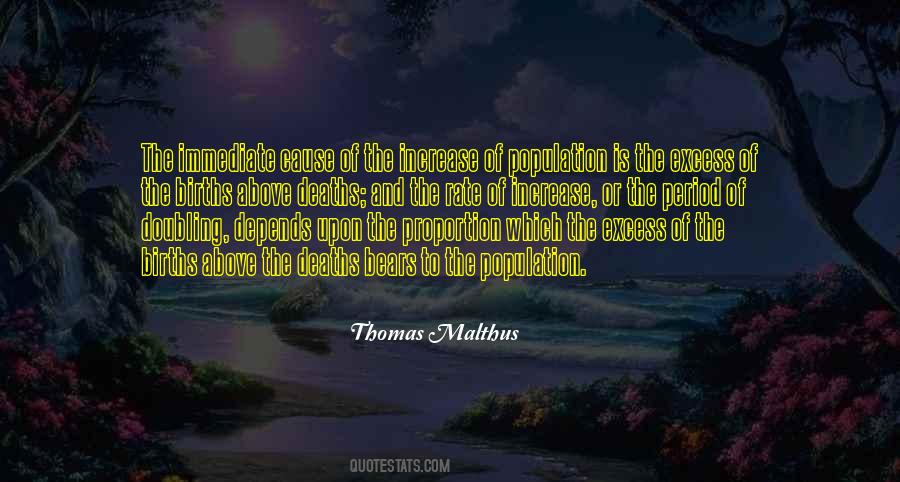 Thomas Malthus Quotes #1085566