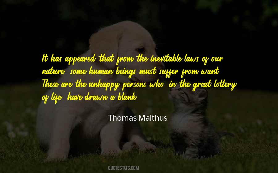 Thomas Malthus Quotes #1696234