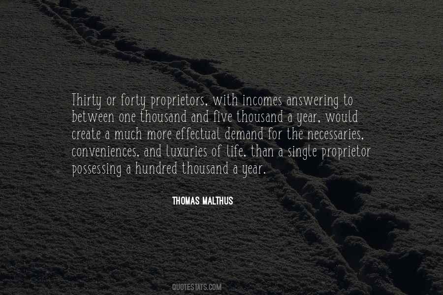 Thomas Malthus Quotes #1697283