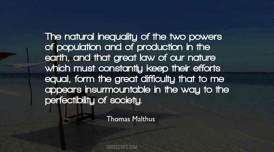 Thomas Malthus Quotes #550019