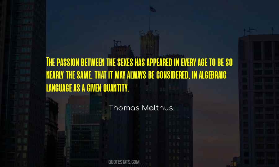 Thomas Malthus Quotes #703538