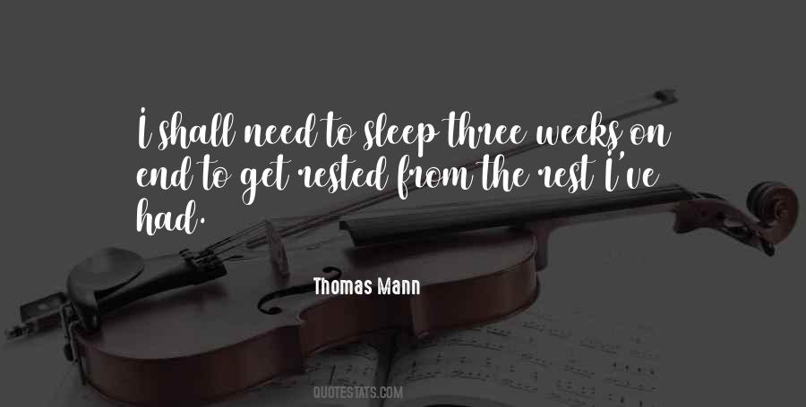 Thomas Mann Quotes #1637273