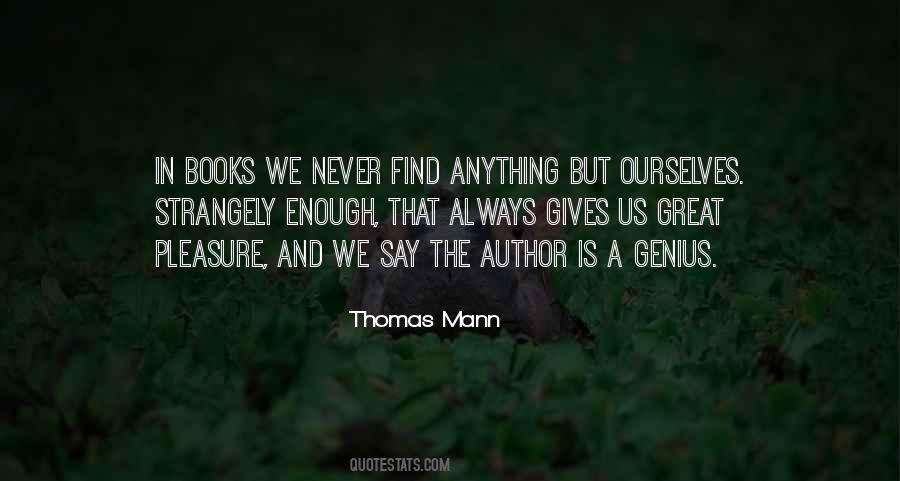 Thomas Mann Quotes #217263