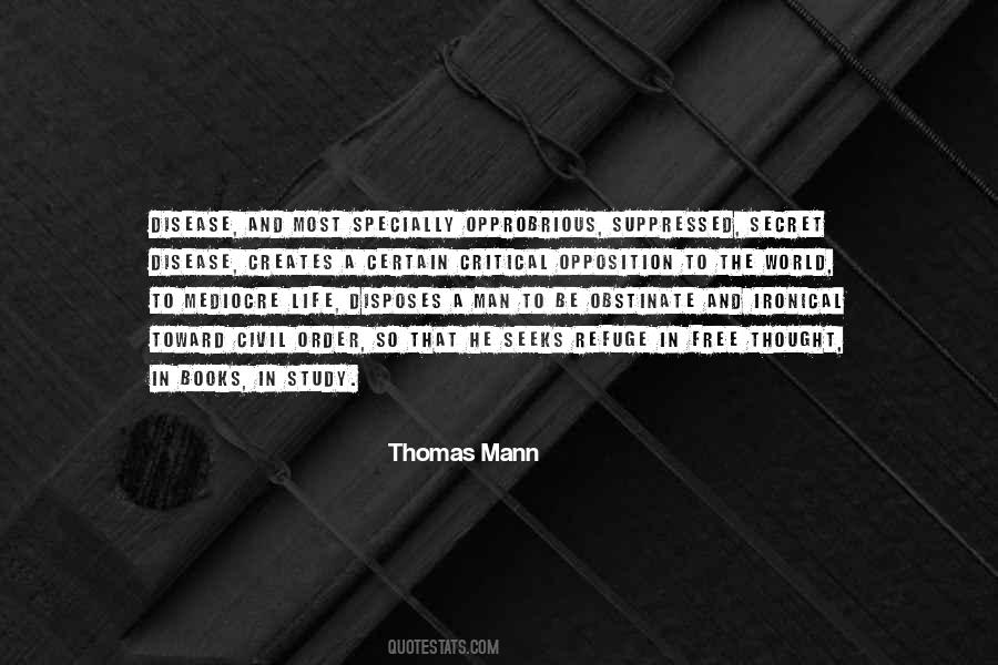 Thomas Mann Quotes #305191