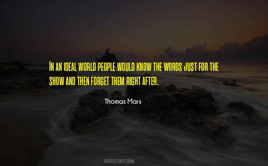 Thomas Mars Quotes #109447