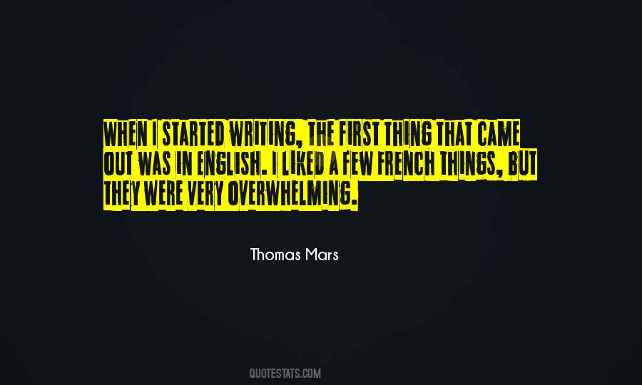 Thomas Mars Quotes #1788529