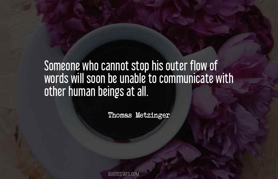 Thomas Metzinger Quotes #1081959