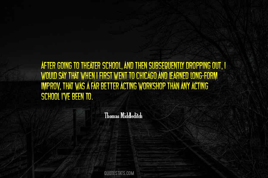 Thomas Middleditch Quotes #228397