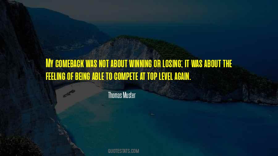 Thomas Muster Quotes #736830