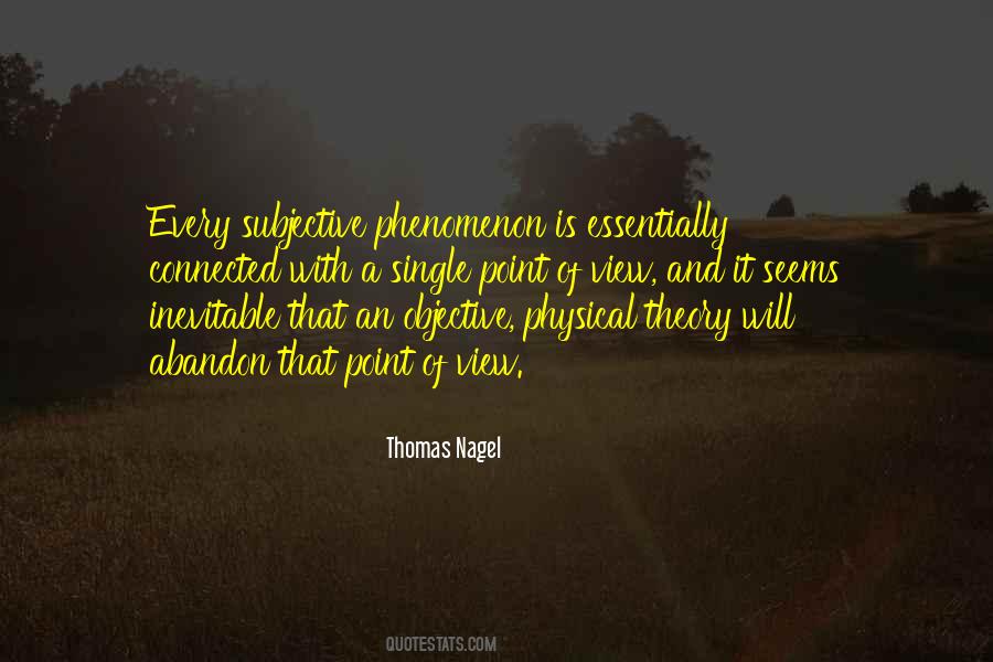 Thomas Nagel Quotes #414747