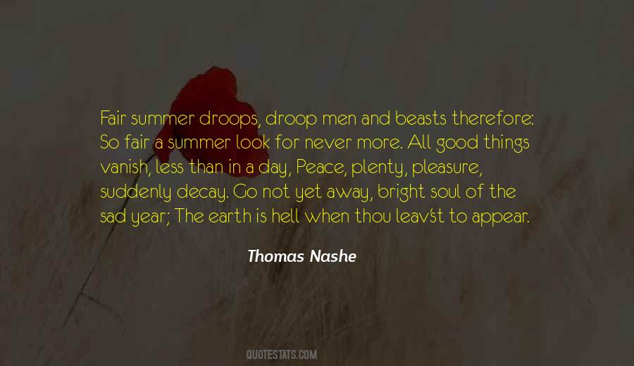 Thomas Nashe Quotes #248590