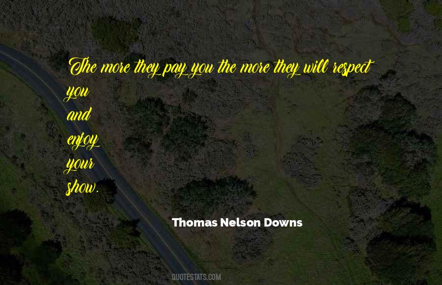 Thomas Nelson Downs Quotes #1741820 Thomas Nelson Downs Quotes #1741820