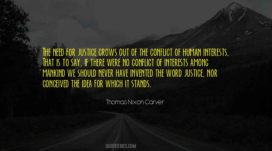 Thomas Nixon Carver Quotes #304064