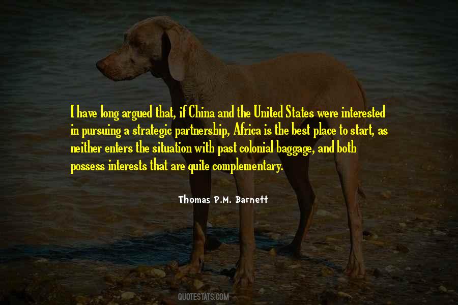 Thomas P.M. Barnett Quotes #1541906