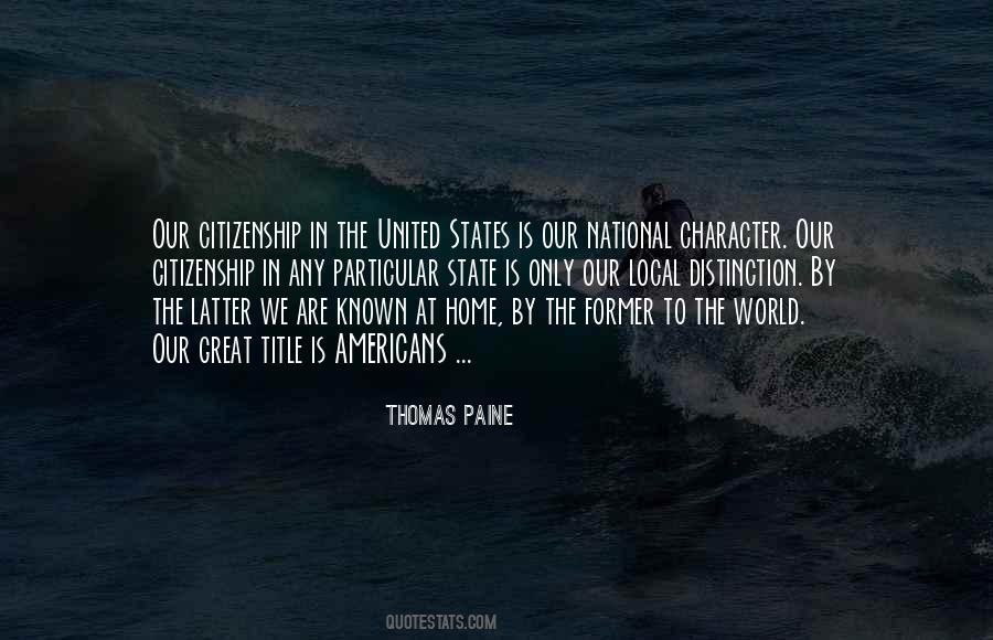 Thomas Paine Quotes #1545392