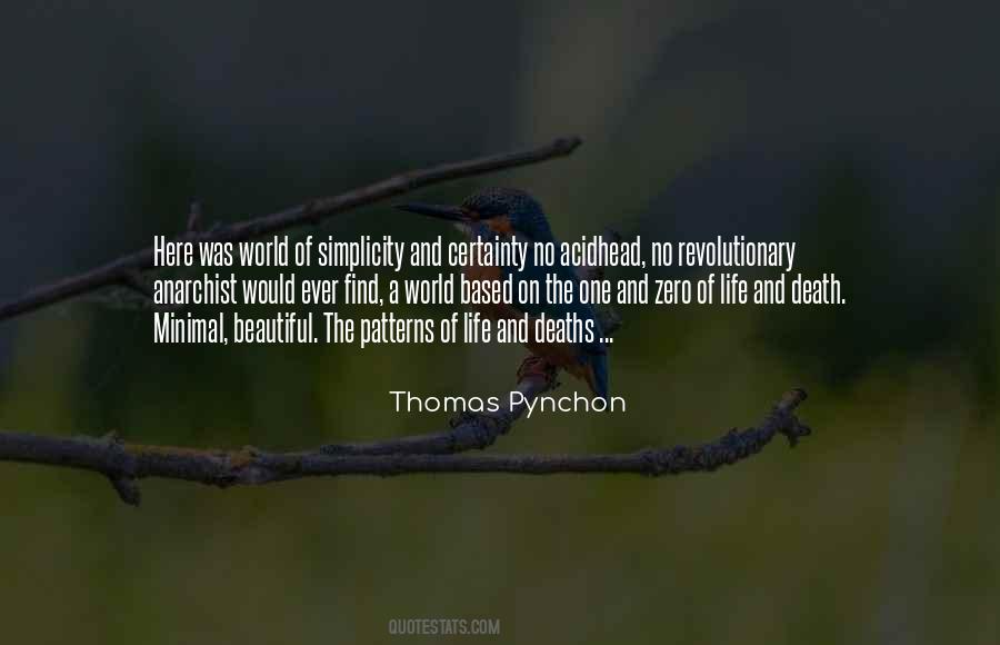 Thomas Pynchon Quotes #173066