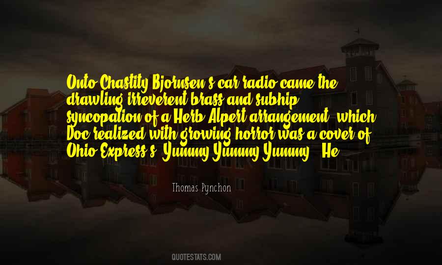 Thomas Pynchon Quotes #1868913