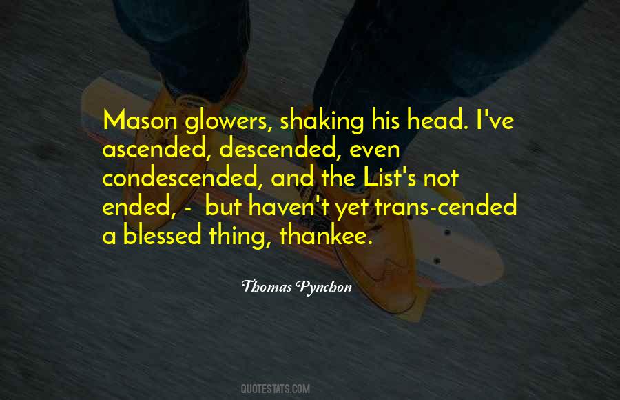Thomas Pynchon Quotes #259365