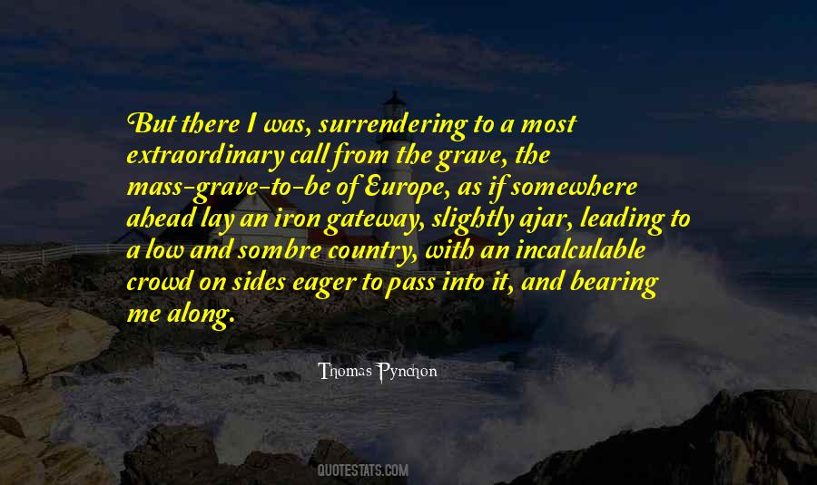 Thomas Pynchon Quotes #335485
