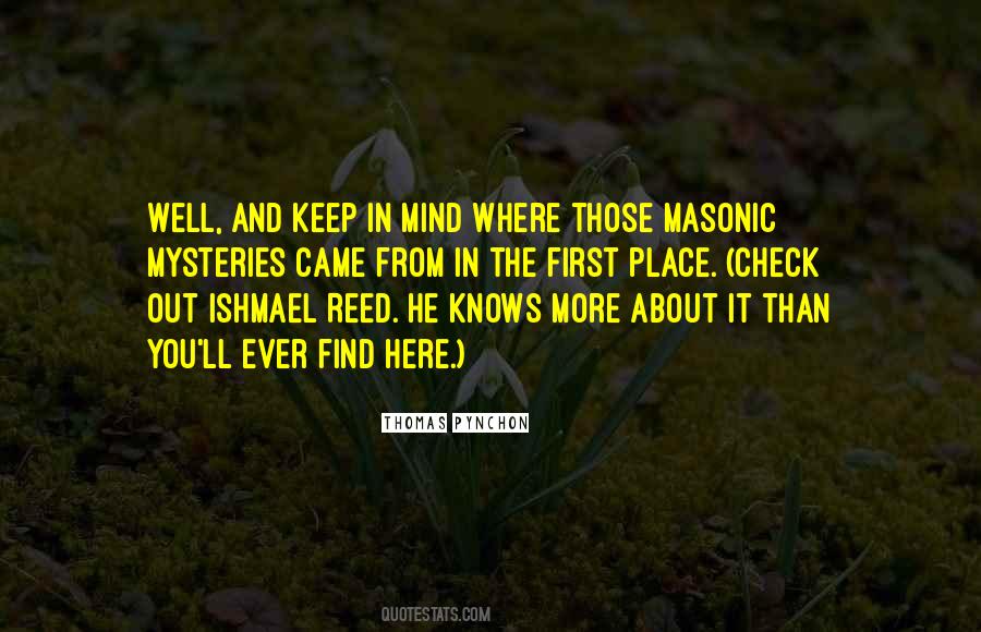 Thomas Pynchon Quotes #560983