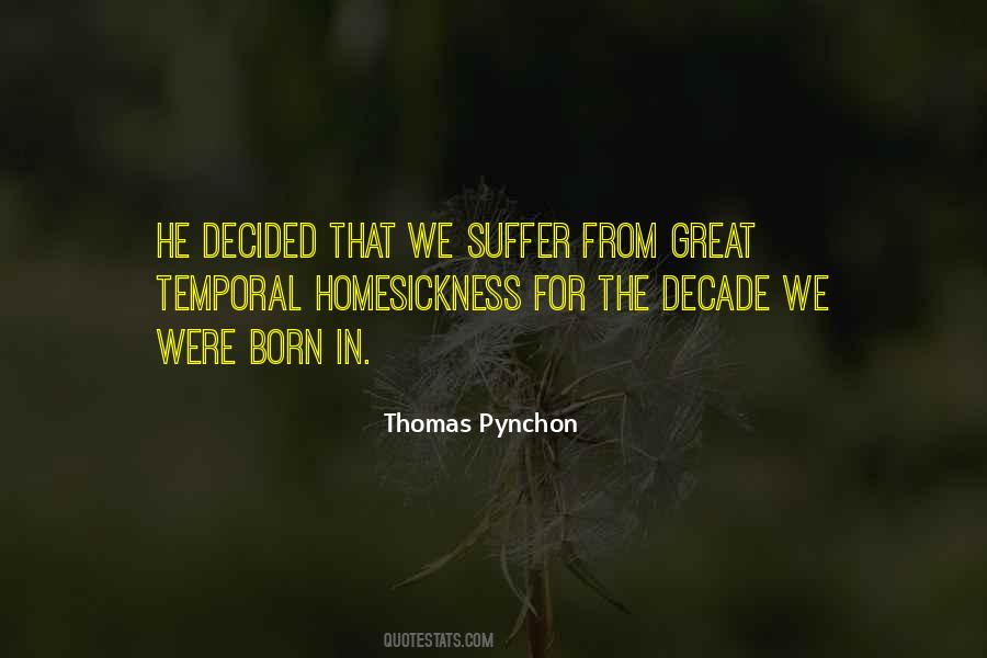 Thomas Pynchon Quotes #960227