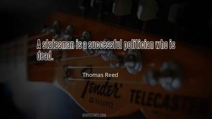 Thomas Reed Quotes #1185898