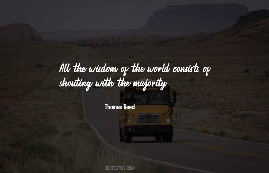 Thomas Reed Quotes #1813718